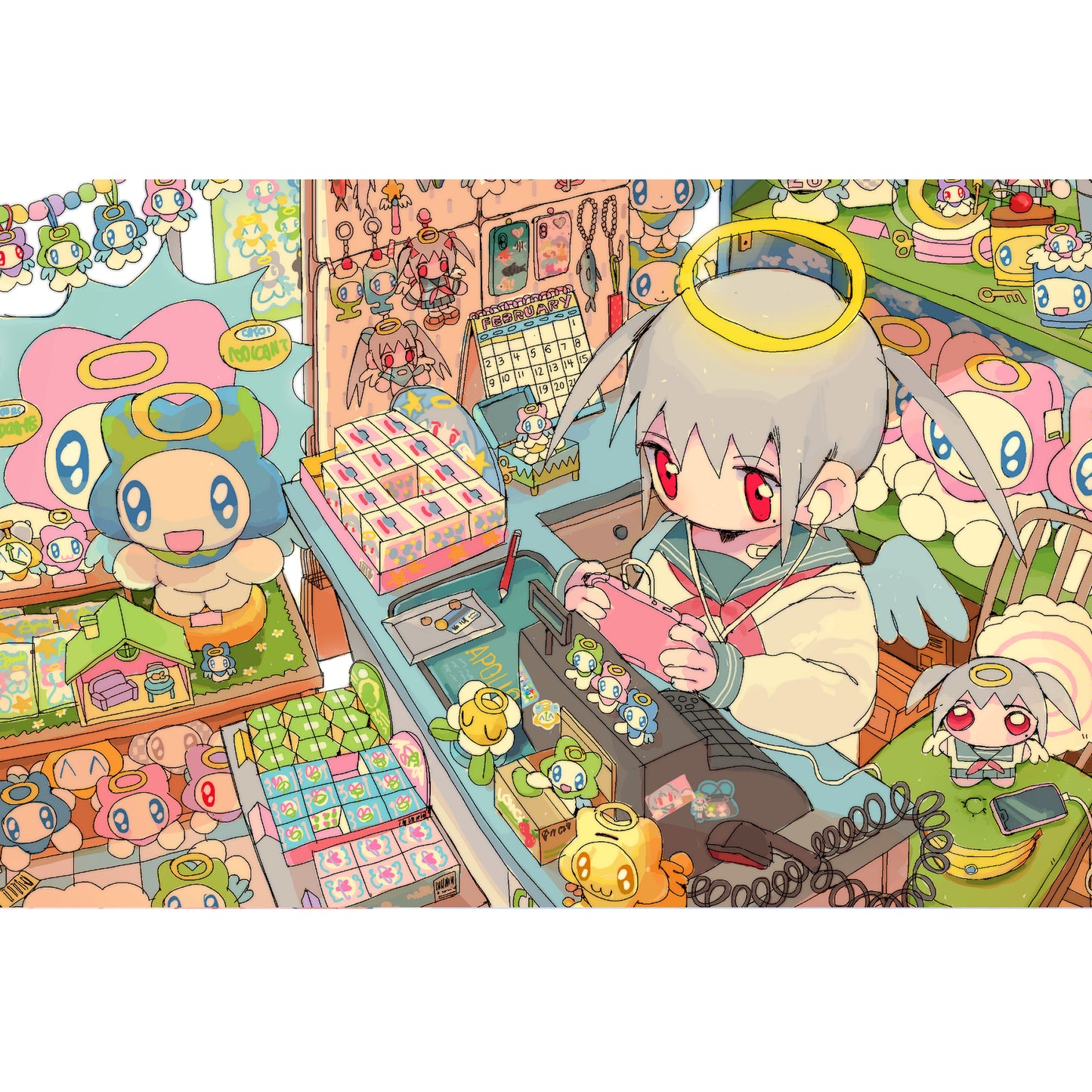 apollo's shop 4x6 print