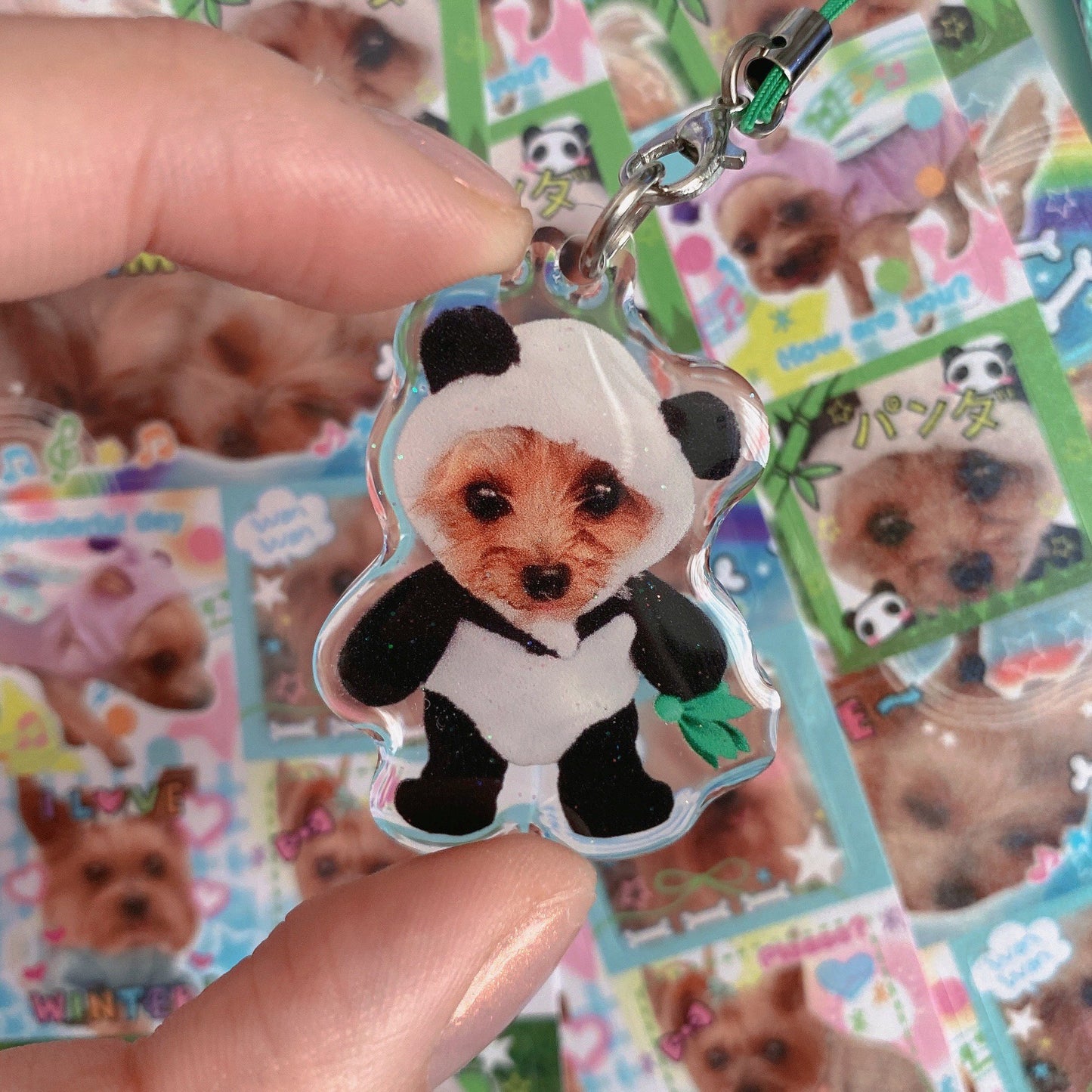 sparkle wanwan sticker sheet