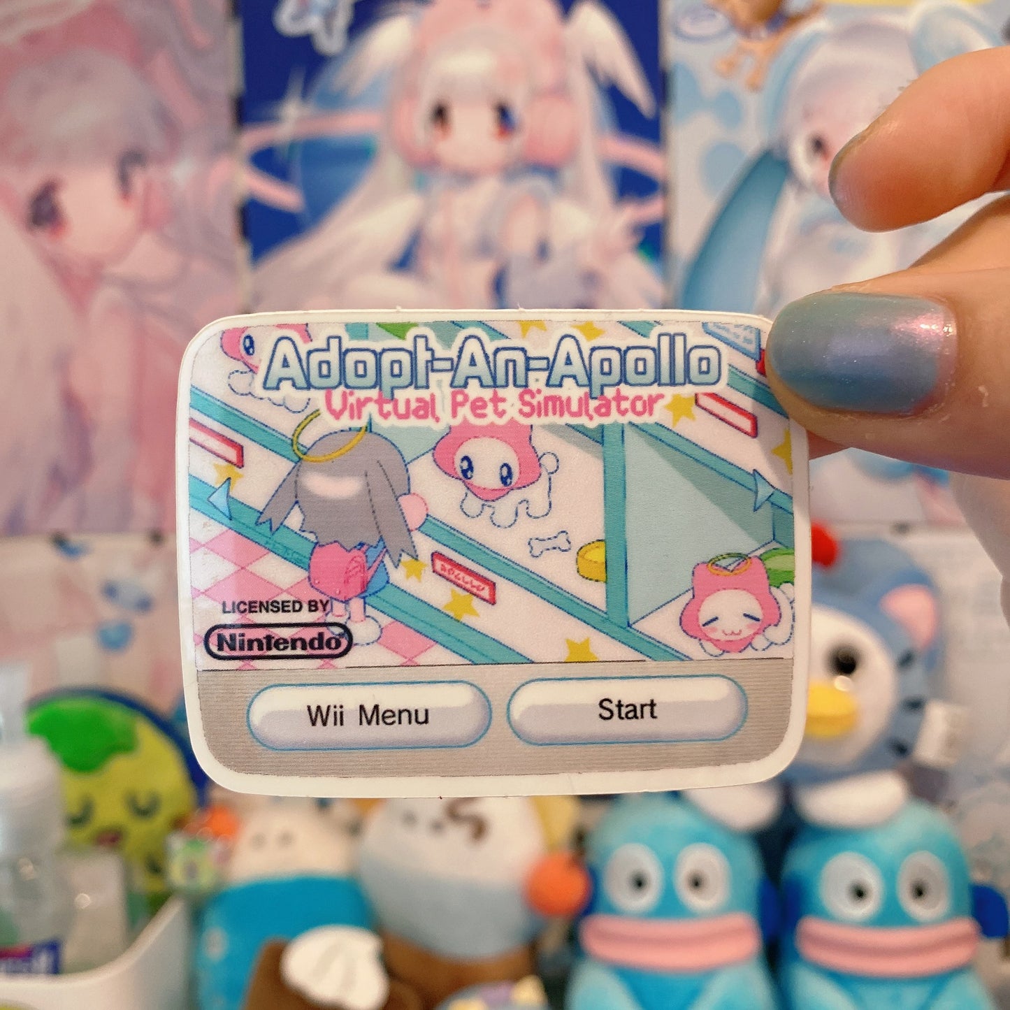 adopt an apollo sticker