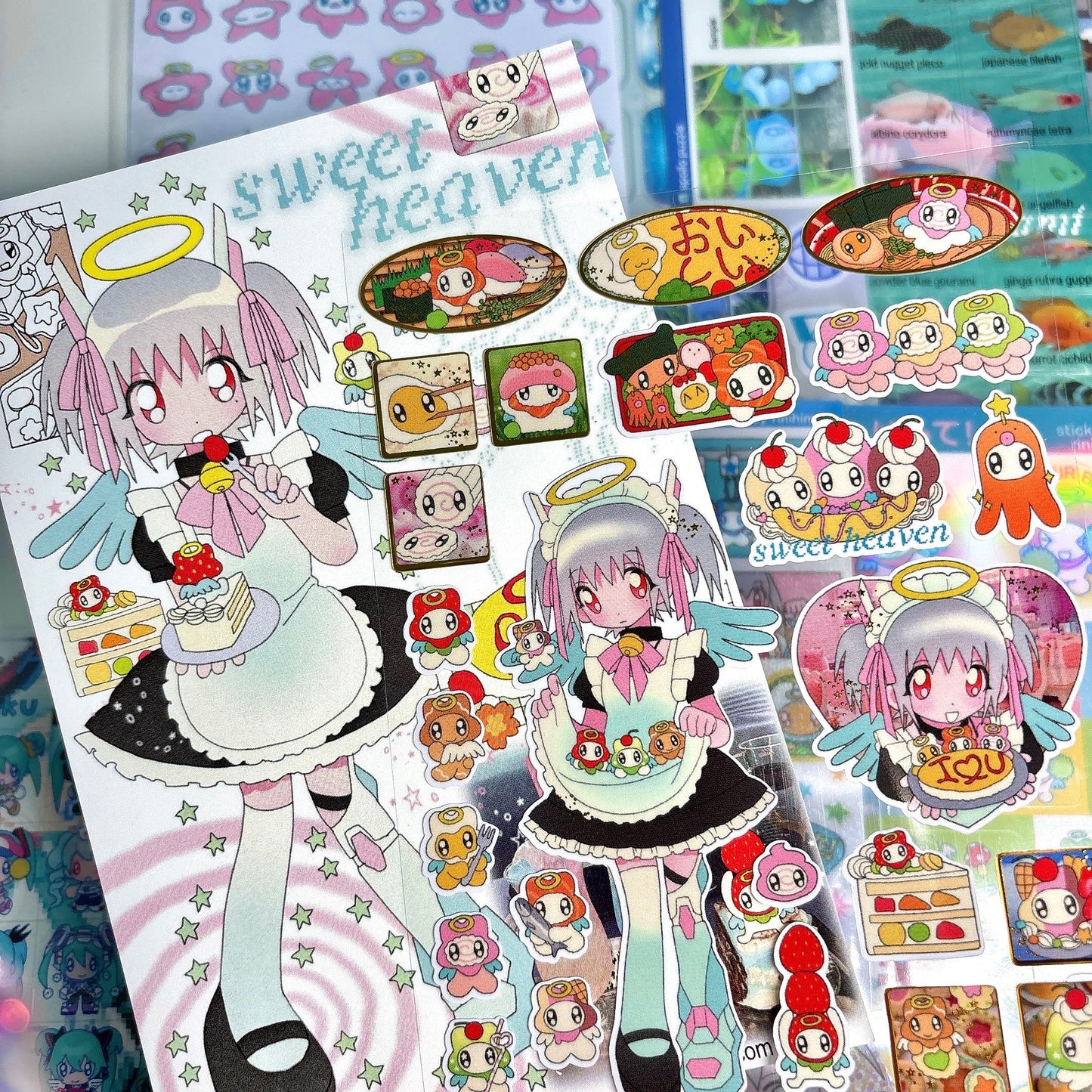 apollo's cafe sticker sheet