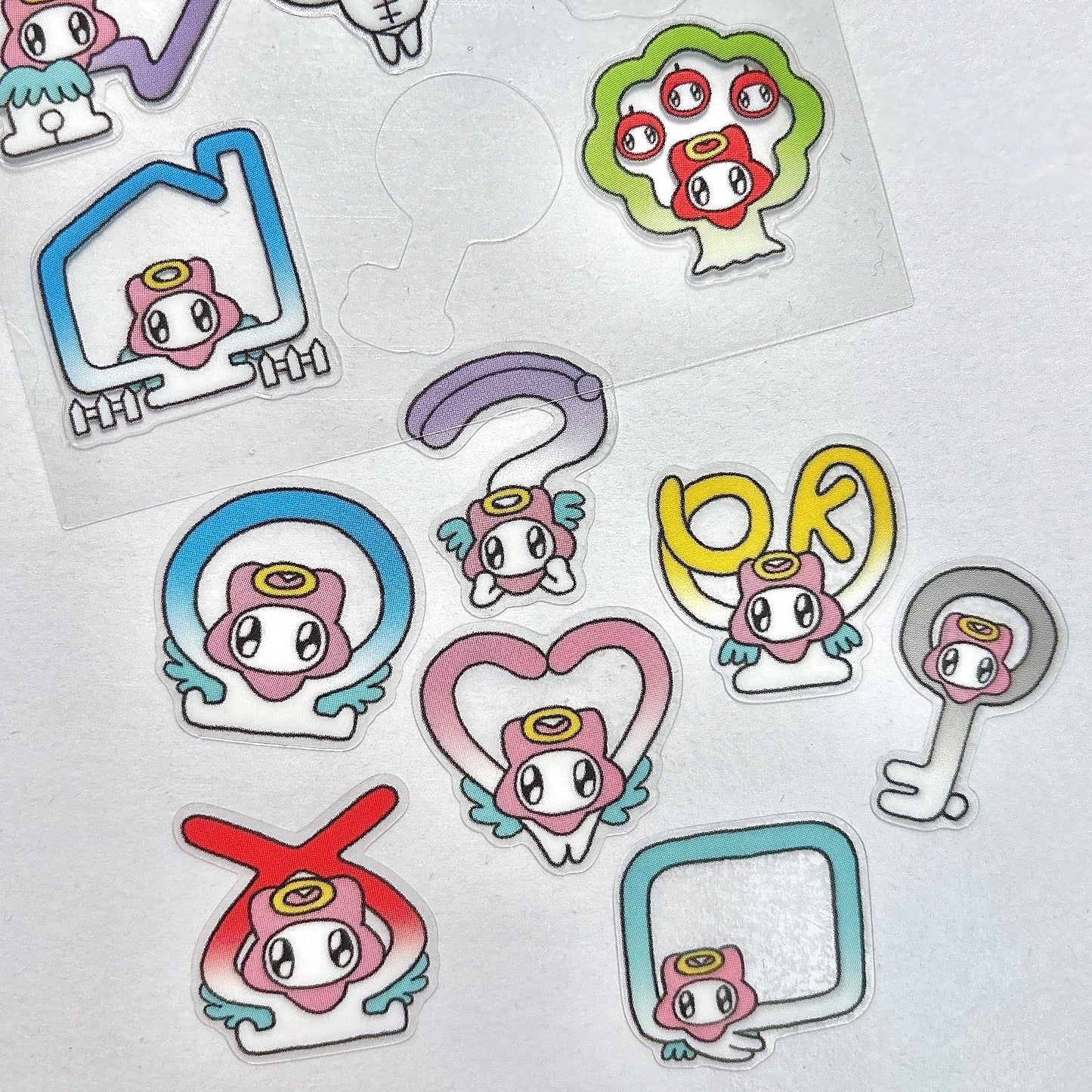 apollo shapes sticker sheet