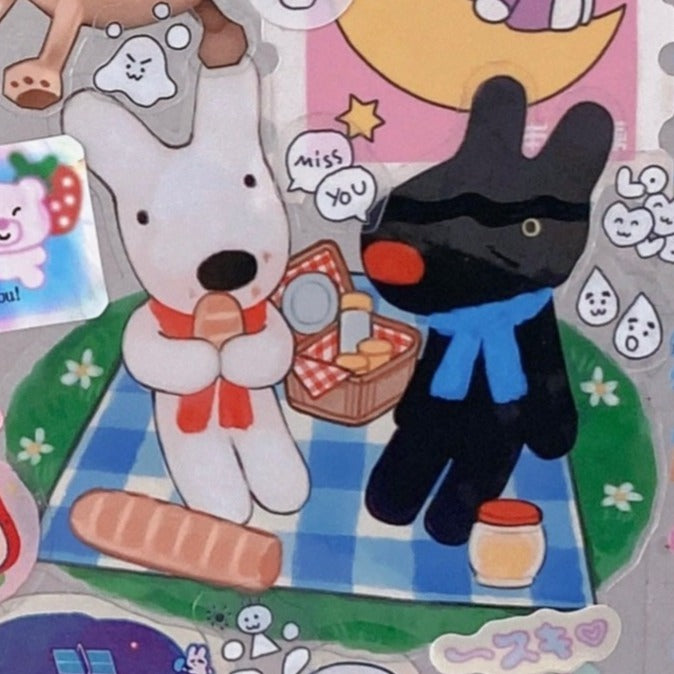 gaspard and lisa sticker