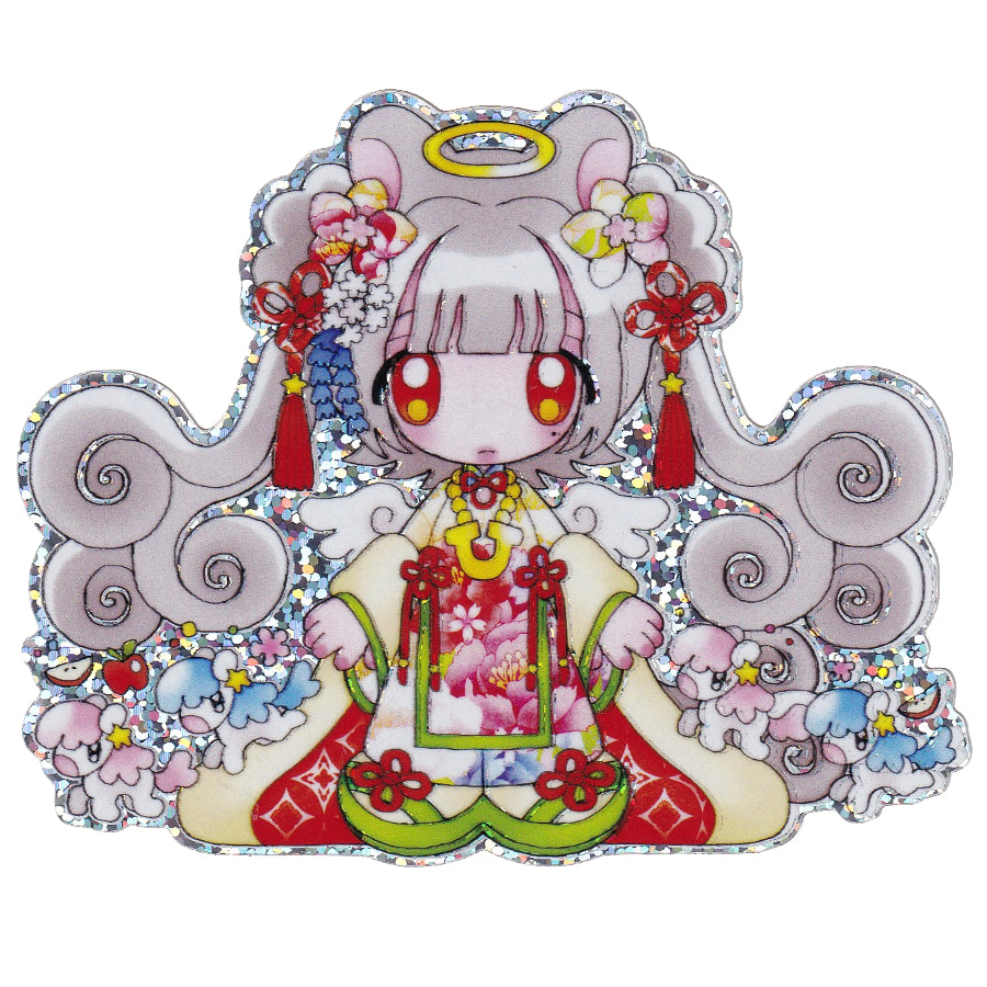 LNY áo dài sticker