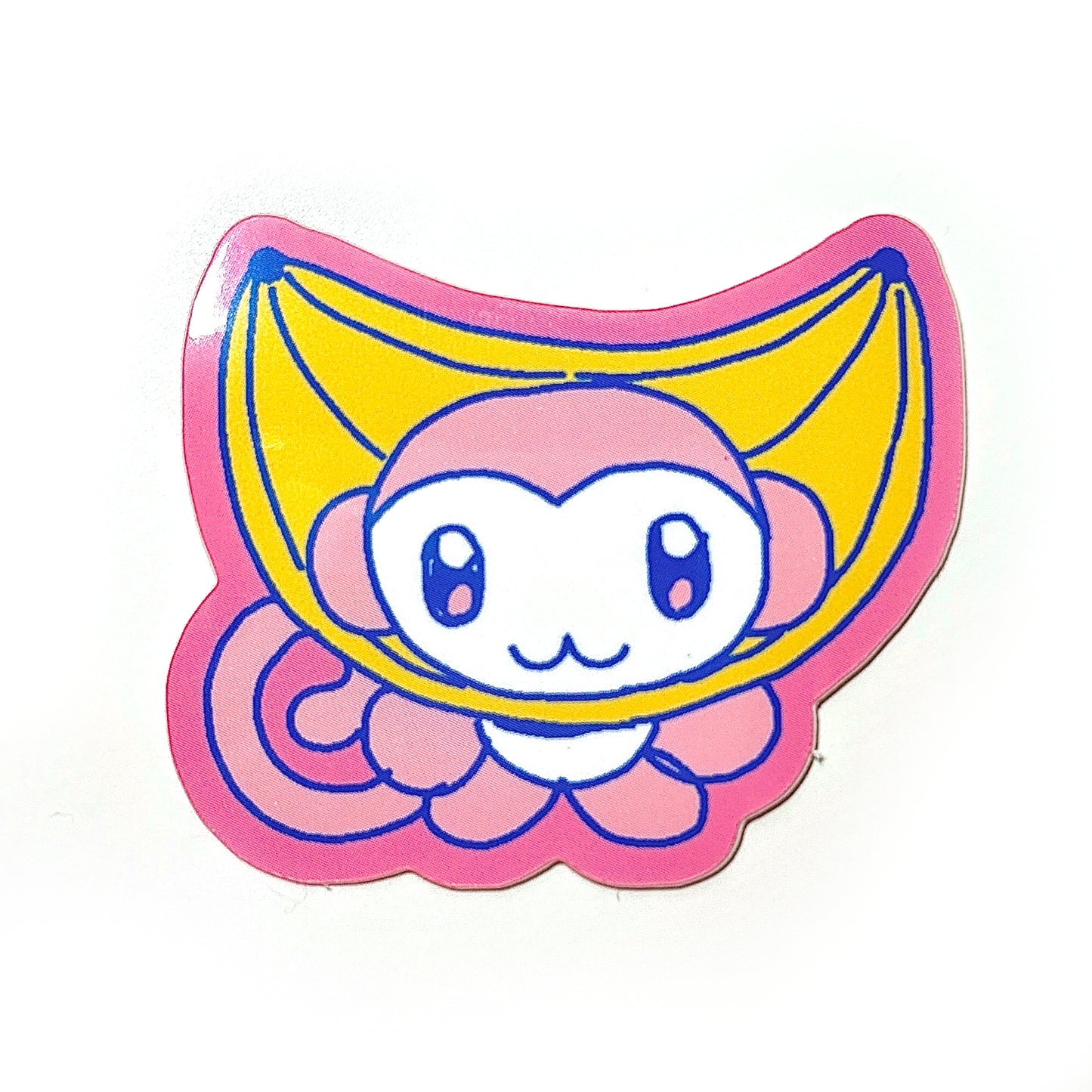 banana monkey sticker