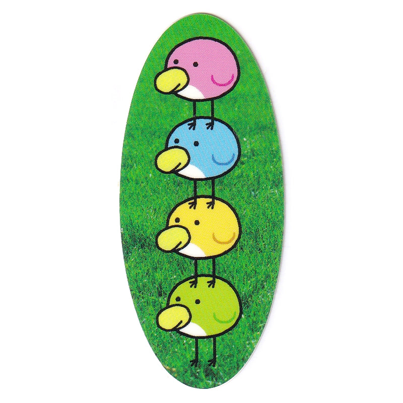 huebirds of happiness sticker