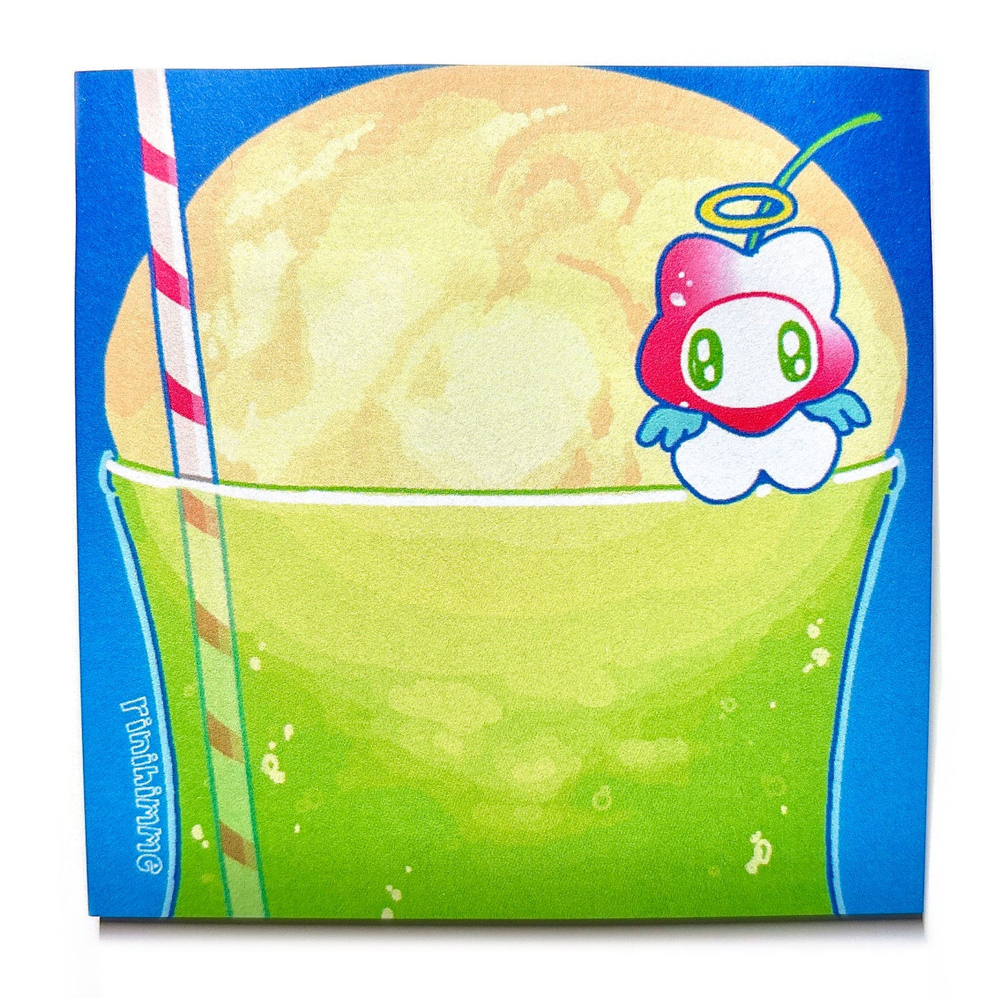 melon soda memo pad