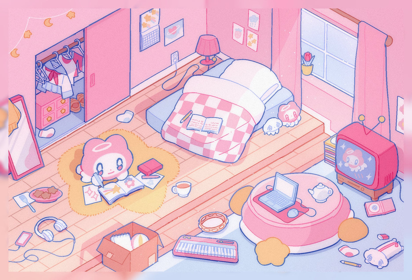 APOLLO'S ROOM 4X6 PRINT