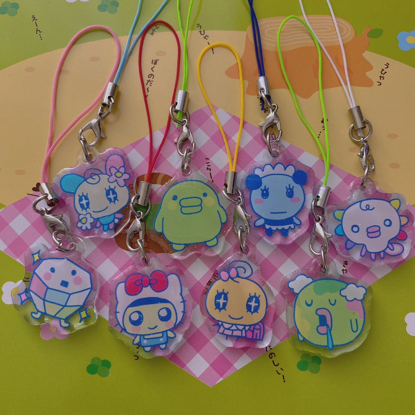 tama mametchi phone charm