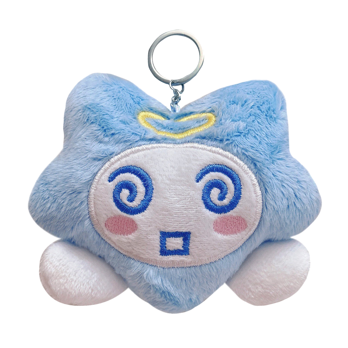 allo blue star keychain