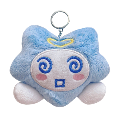 allo blue star keychain