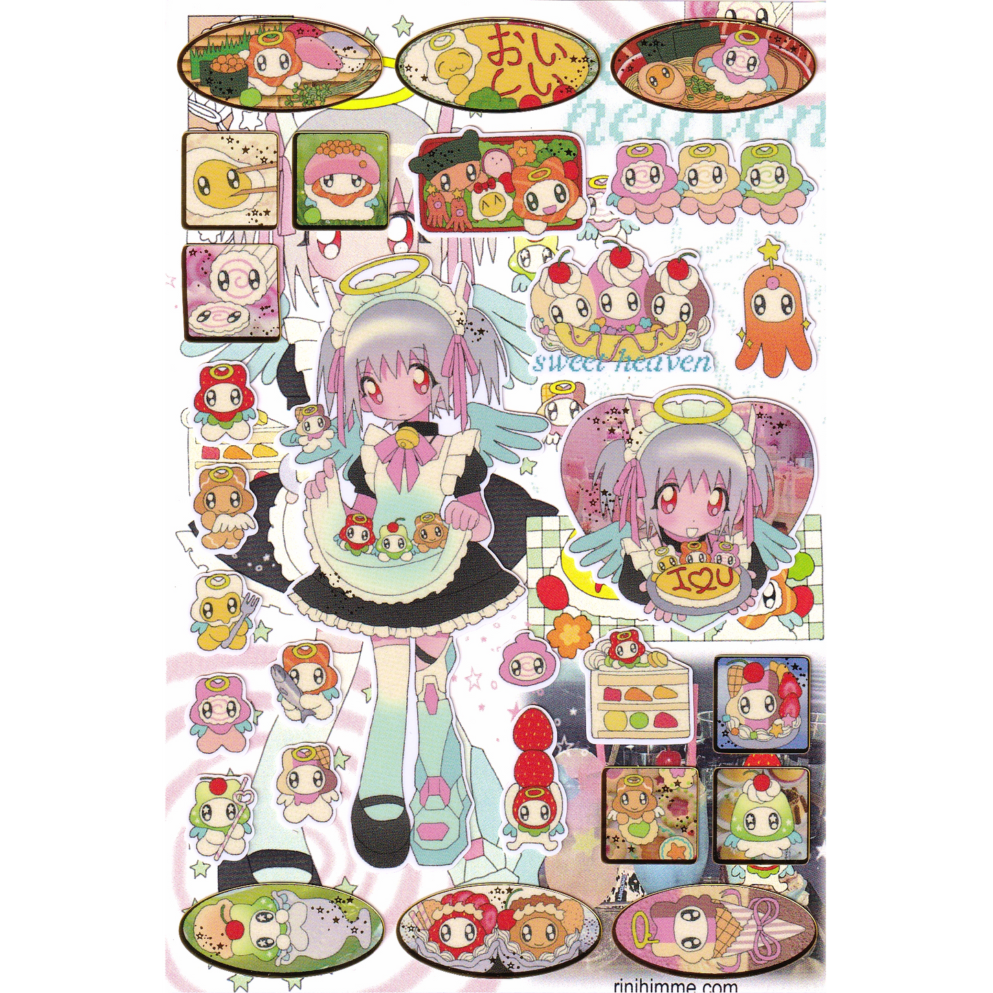 apollo's cafe sticker sheet