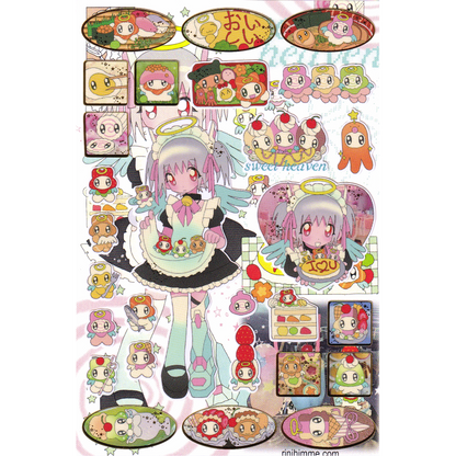 apollo's cafe sticker sheet