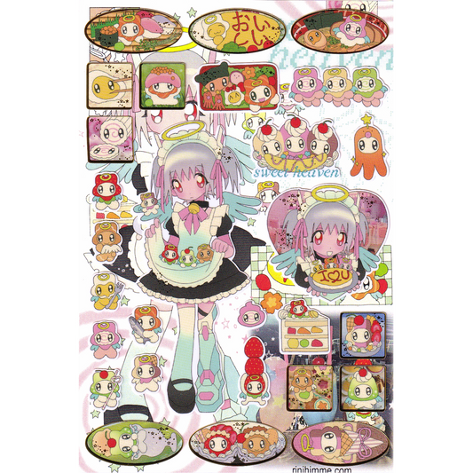 apollo's cafe sticker sheet