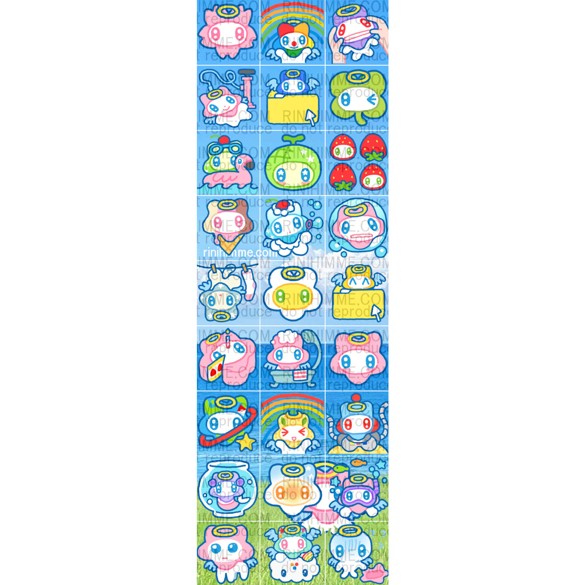 APOLLO WORLD STICKER SHEET