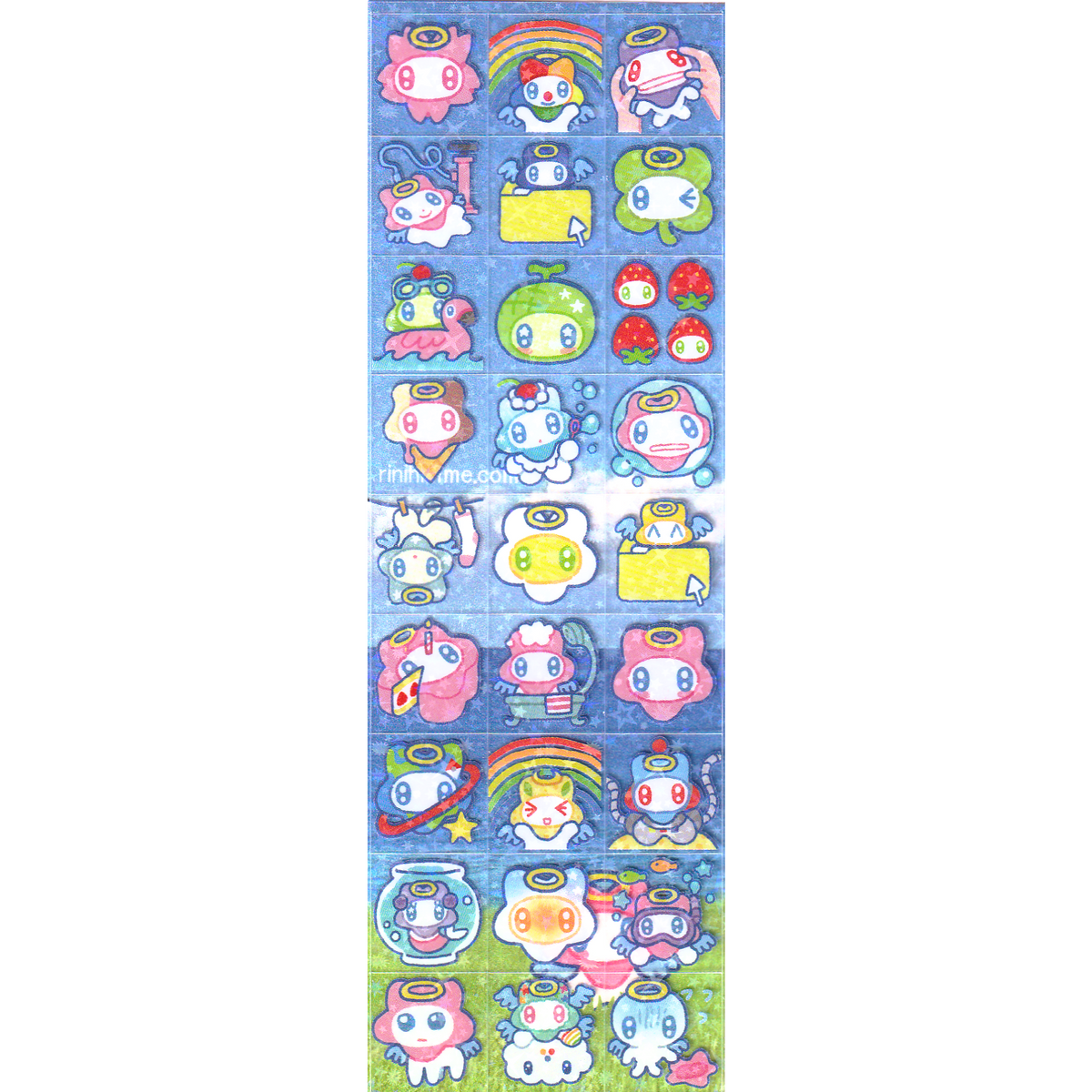 APOLLO WORLD STICKER SHEET