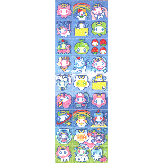 APOLLO WORLD STICKER SHEET