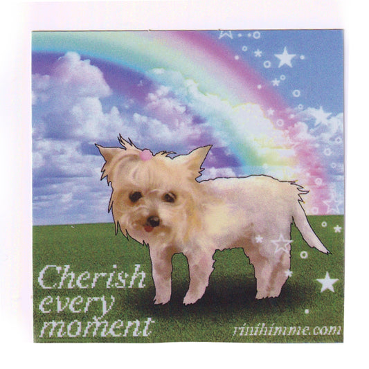 beloved dog sticker