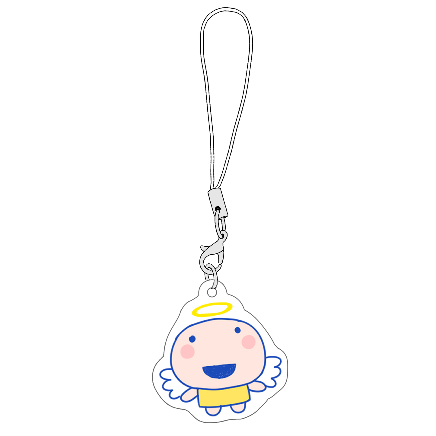 tama angel phone charm