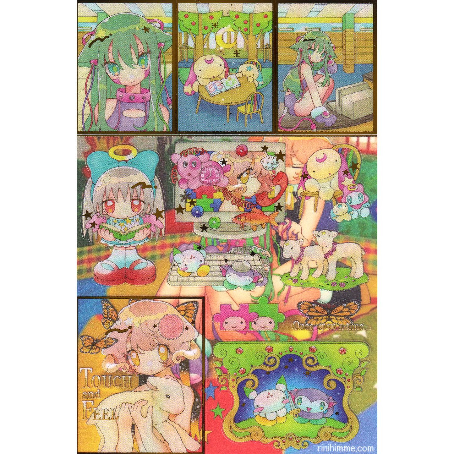 DREAM 01 ~LIBRARY~ STICKER SHEET