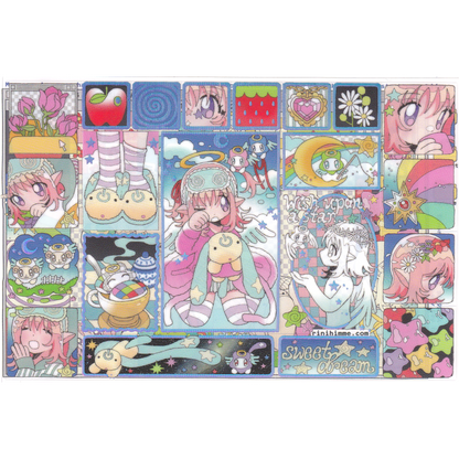 guardian angel sticker sheet