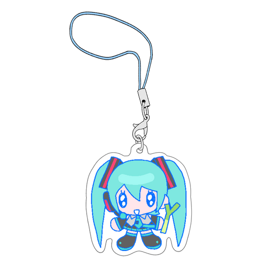 hatsune miku phone charm