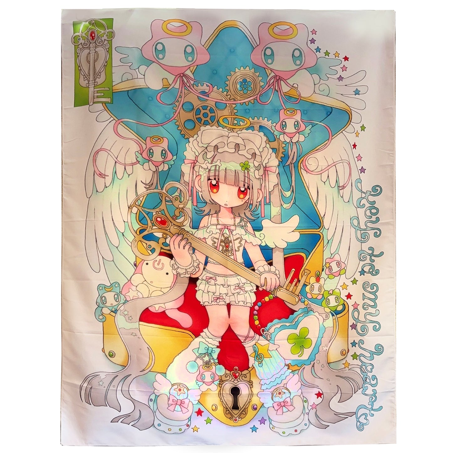 KEY TO MY HEART TAPESTRY