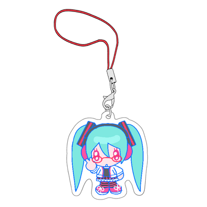 megane miku phone charm