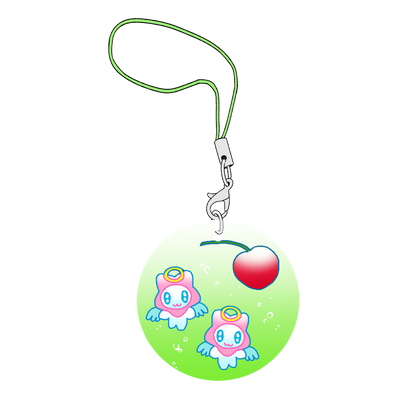 melon soda phone charm