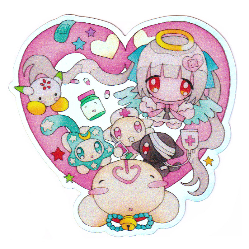 MENHERA HEART STICKER