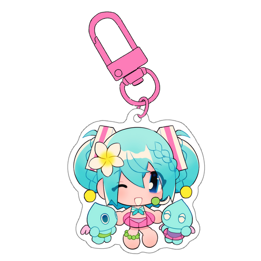 miku chaos mascot charm