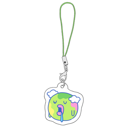 tama earth phone charm