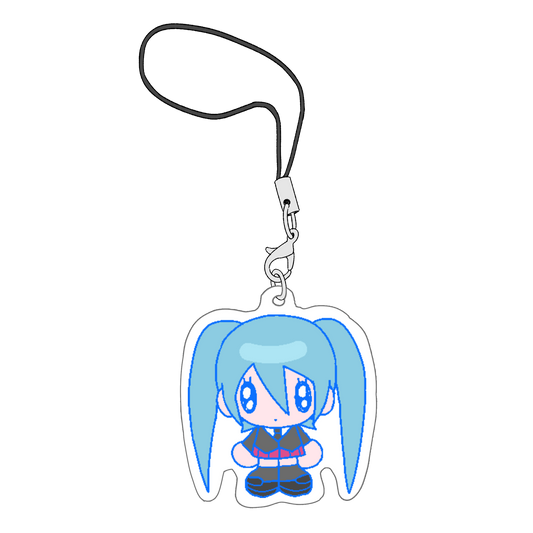 rolling miku phone charm