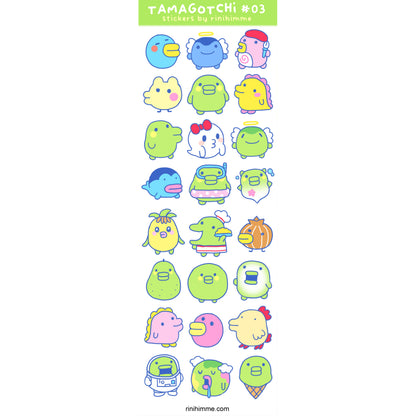 tama green sticker sheet