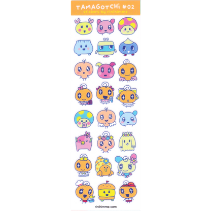 tama orange sticker sheet