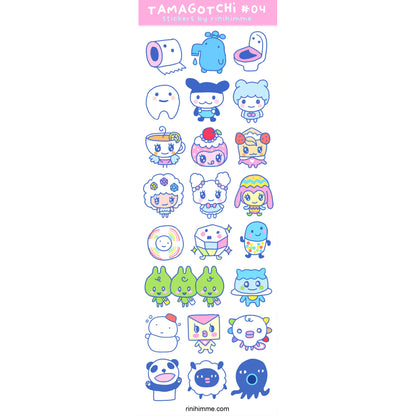 tama pink sticker sheet