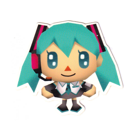 villager miku sticker