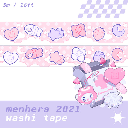 menhera 2021 washi tape