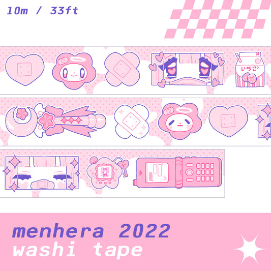 menhera 2022 washi tape