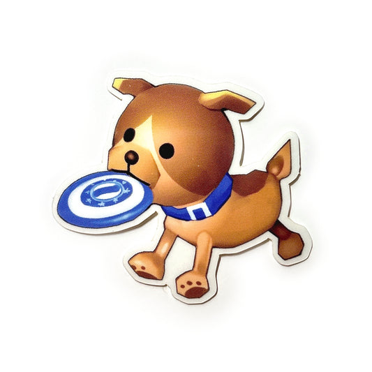 wii dog sticker