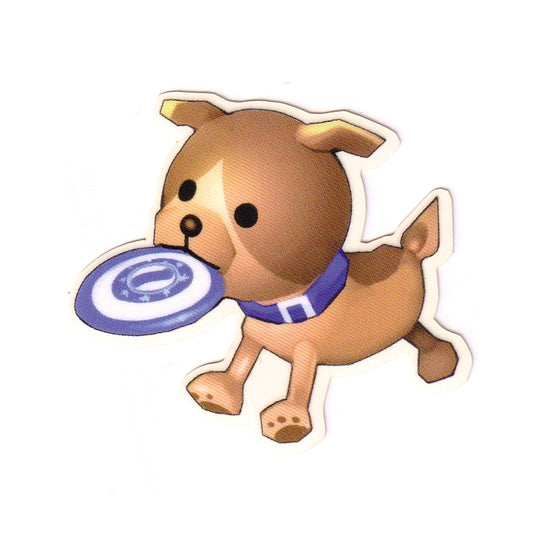 wii dog sticker